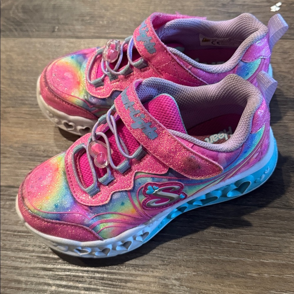 Sketchers Shoes with Lights - Picture 2 of 9